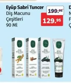 Eyüp Sabri Tuncer Diş Macunu Çeşitleri 90 Ml