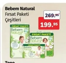 Bebem Natural Fırsat Paketi Çeşitleri