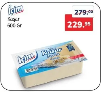 İçim Kaşar 600 Gr