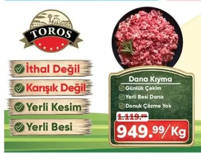 Toros Dana Kıyma