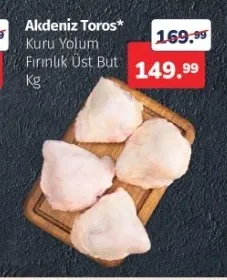 Akdeniz Toros Kuru Yölum Fırınlık Üst But Kg