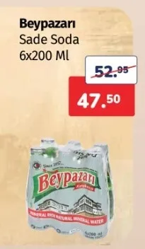 Beypazarı Sade Soda 6X200 Ml