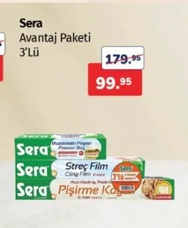 Sera Avantaj Paketi 3'Lü