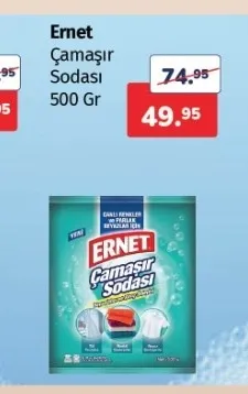 Ernet Çamaşır Sodası 500 Gr