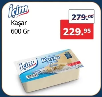 İçim Kaşar 600 Gr