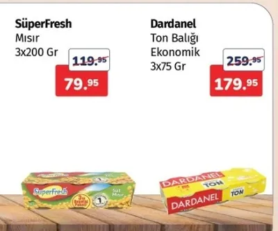 Süperfresh Mısır 3X200 Gr