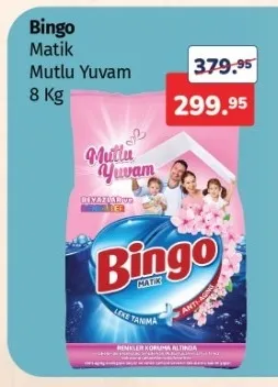Bingo Matik Mutlu Yuvam 8 Kg