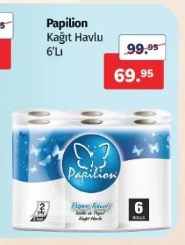 Papilion Kağıt Havlu 6'Lı