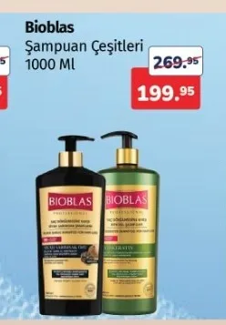 Bioblas Şampuan Çeşitleri 1000 Ml