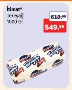 İtimat Tereyağ 1000 Gr