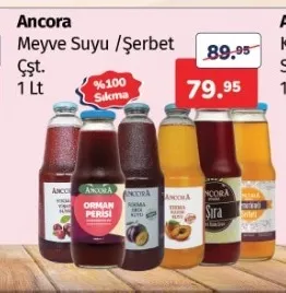 Ancorа Meyve Suyu / Şerbet Çşt. 1 Lt