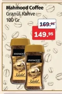 Mahmood Coffee Granül Kahve 100 Gr