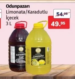 Odunpazarı Limonata/Karadutlu İçecek 3 L