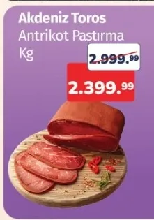 Akdeniz Toros Antrikot Pastırma Kg