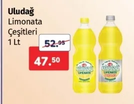 Uludağ Limonata Çeşitleri 1 Lt