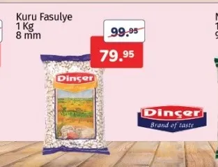 Kuru Fasulye 1 Kg 8 Mm