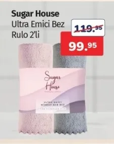 Sugar House Ultra Emici Bez Rulo 2'Li