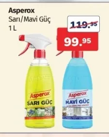 Asperox Sarı/Mavi Güç 1 L