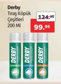 Derby Tıraş Köpük Çeşitleri 200 Ml