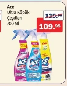 Ace Ultra Köpük Çeşitleri 700 Ml