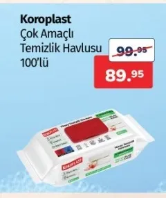 Koroplast Çok Amaçlı Temizlik Havlusu 100'Lü