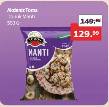 Akdeniz Toros Donuk Mantı 500 Gr