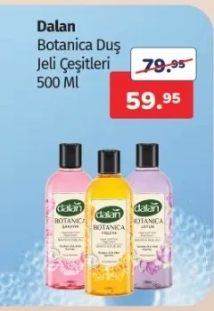 Dalan Botanica Duş Jeli Çeşitleri 500 Ml