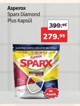 Asperox Sparx Diamond Plus Kapsül