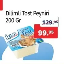 Dilimli Tost Peyniri 200 Gr