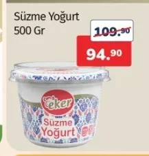 Süzme Yoğurt 500 Gr
