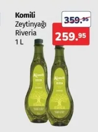 Komili Zeytinyağı Riveria 1 L