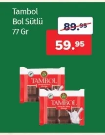 Tambol Bol Sütlü 77 Gr