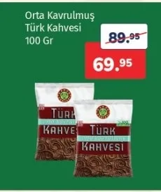Orta Kavrulmuş Türk Kahvesi 100 Gr