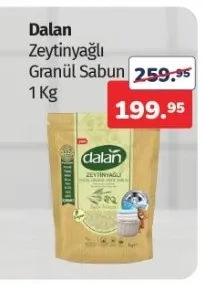 Dalan Zeytinyağlı Granül Sabun 1 Kg
