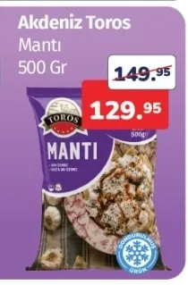 Akdeniz Toros Mantı 500 Gr