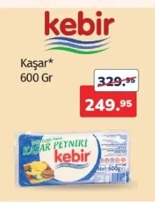 Kebir Kaşar 600 Gr