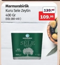Marmarabirlik Kuru Sele Zeytin 400 Gr