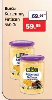Burcu Közlenmiş Patlıcan 540 Gr