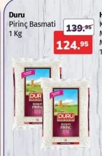 Duru Pirinç Basmati 1 Kg