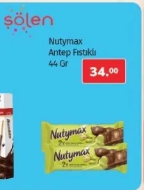 Nutymax Antep Fıstıklı 44 Gr