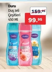 Duru Duş Jeli Çeşitleri 450 Ml