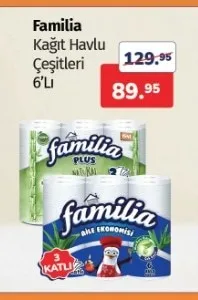 Familia Kağıt Havlu Çeşitleri 6'Lı