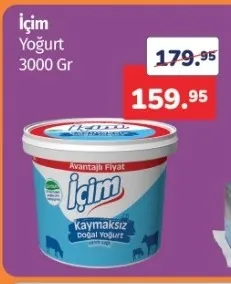 İçim Yoğurt 3000 Gr