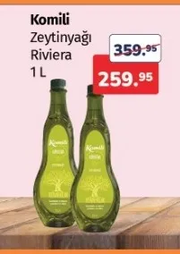 Komili Zeytinyağı Riviera 1 L