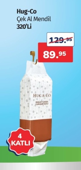 Hug-Co Çek Al Mendil 320'Li
