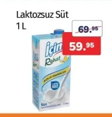 Laktozsuz Süt 1 L