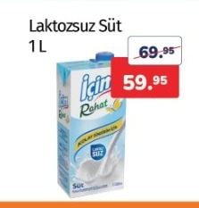 Laktozsuz Süt 1 L