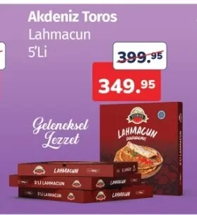 Akdeniz Toros Lahmacun 5'Li