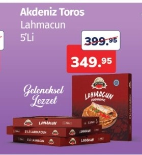 Akdeniz Toros Lahmacun 5'Li
