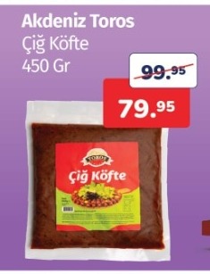 Akdeniz Toros Çiğ Köfte 450 Gr